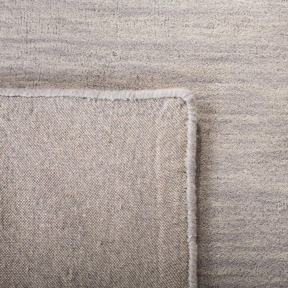 Gray Hand-Tufted Wool Runner Rug for Kids, 2'6" x 8'