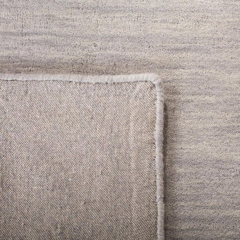 Gray Hand-Tufted Wool Kids Area Rug with Dotted Border