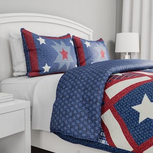Homestead Americana Hypoallergenic Down Alternative Quilt Bedspread Set