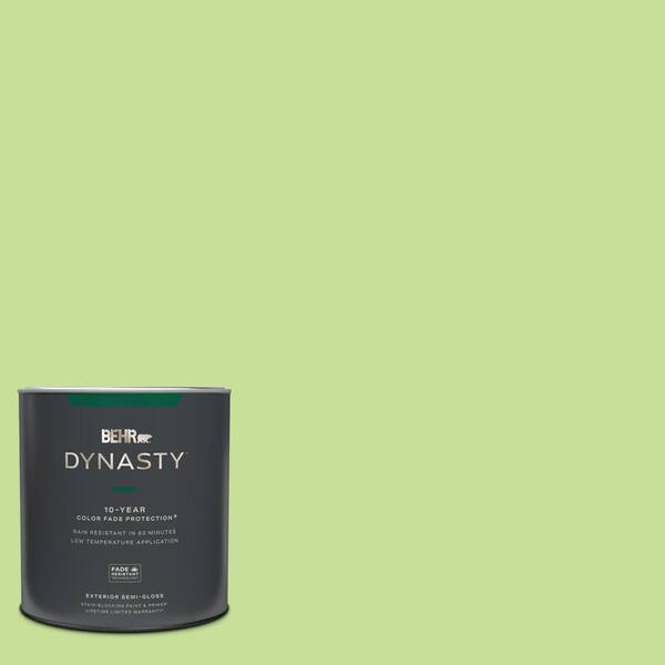 Reviews for BEHR DYNASTY 1 qt. 420A3 Key Lime SemiGloss Enamel