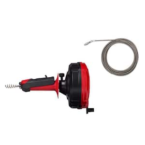 XtremepowerUS 25ft Cordless Portable Electric Plumbing Dredger Drain Snake  Auger Drill Clean Plumbing Remover Tool 