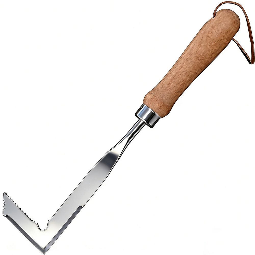 13 in. Weeder L-Shaped Double-Sided Blade Stainless Steel Manual Tool for Patio Stones and Driveway Cracks price history on PriceWatchPro