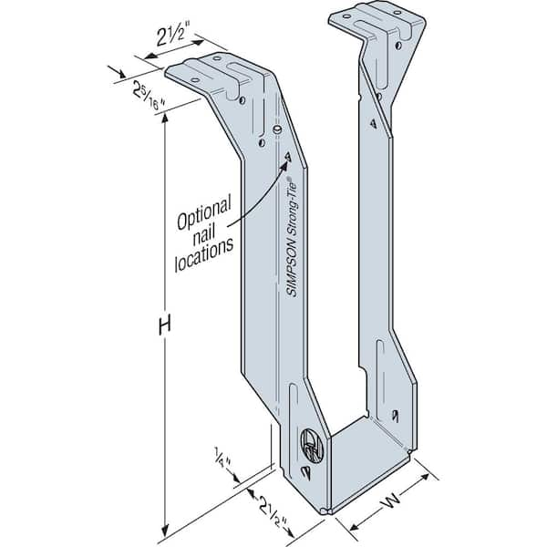 MIT4.75/16 Engineered Wood Products Hanger