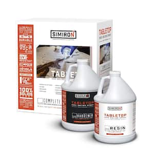 DeckWise WiseBond Table&Bar Top Epoxy Resin 1-GL Kit Water Clear