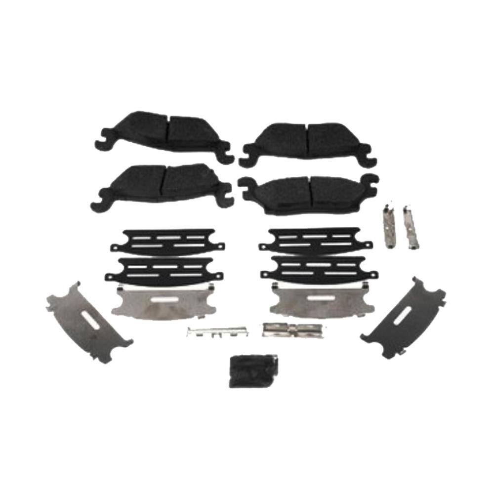 ACDelco 171-665 Kit Pastiglie Freno Anteriori Per Auto - Set Completo Con Clip E Bulloni