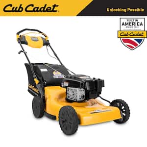 Cub Cadet 33 in. 10.5 HP Briggs and Stratton Electric Start Gas Engine Wide  Area Walk Behind Self Propelled Lawn Mower CC800 - The Home Depot