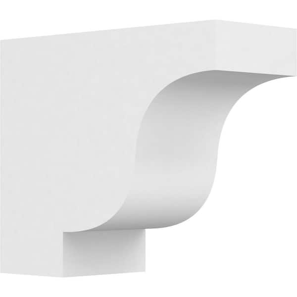 Ekena Millwork 5 in. x 10 in. x 12 in. Standard Newport Architectural Grade PVC Rafter Tail Brace