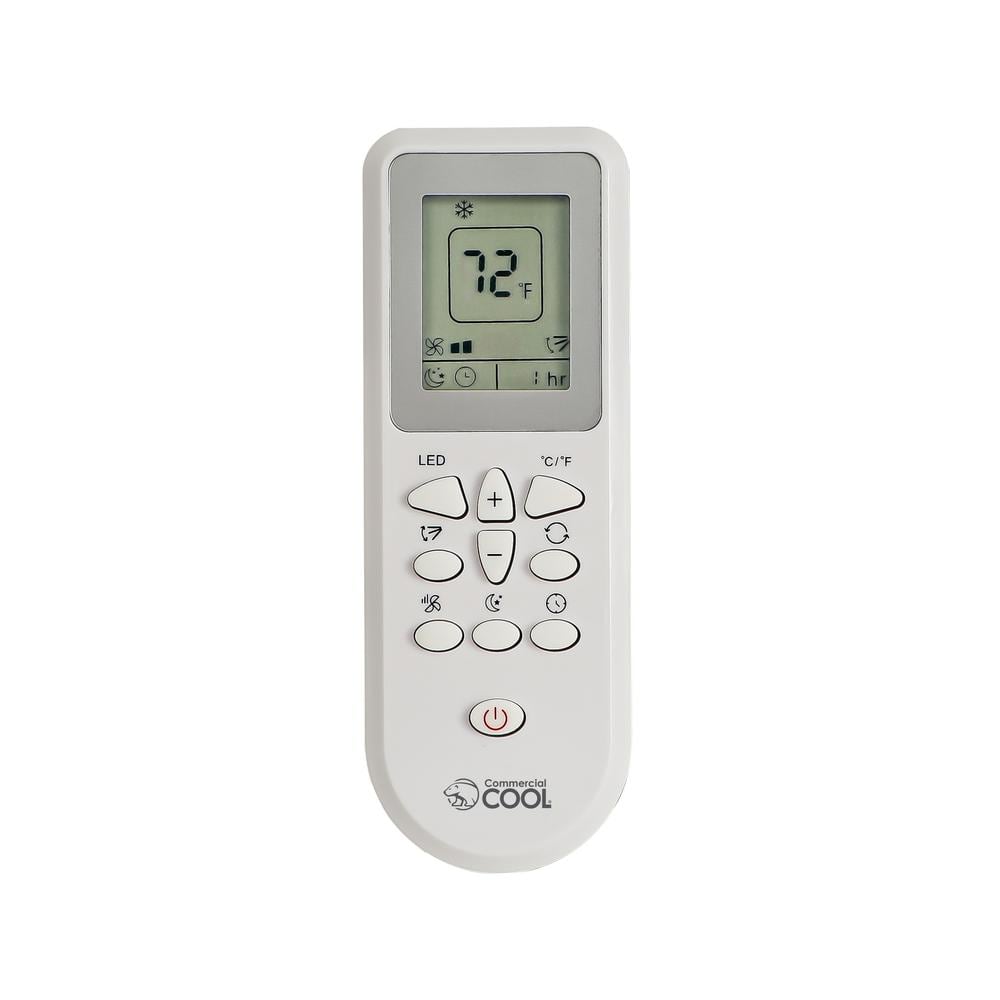 Commercial Cool 6000 BTU White Portable Air Conditioner with Remote