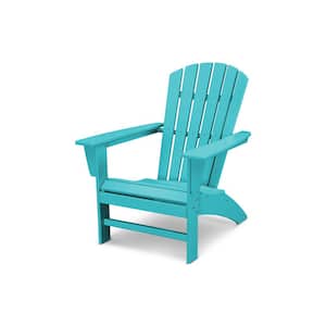 Grant Park Traditional Curveback Aruba Plastic Outdoor Adirondack Patio Chair