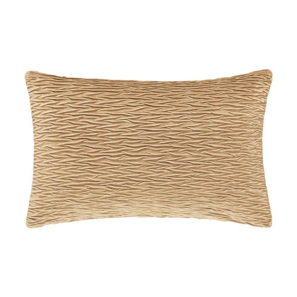 Toulhouse Wave Polyester Lumbar Decorative Throw Pillow Cover