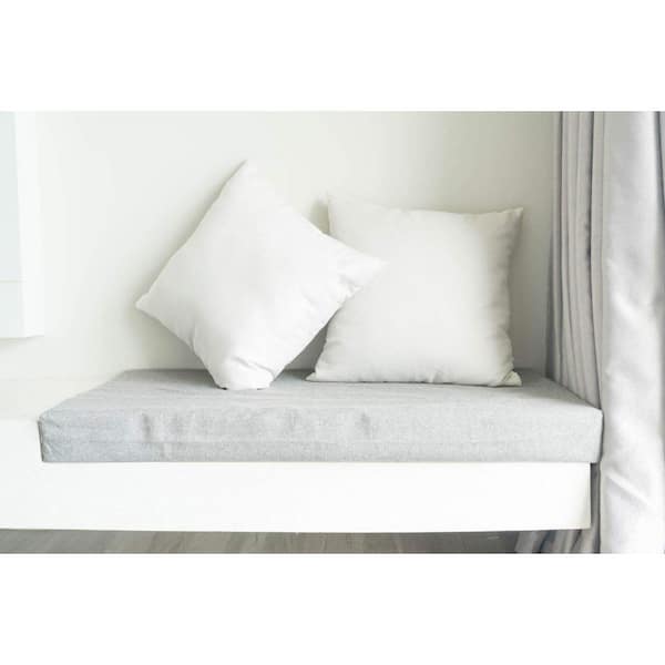 A1 Home Collections A1hc Sterilized with Non-Woven Fabric White Extra Fill Hypoallergenic Poly Fill 14 in. x 14 in. Pillow Insert(Set of 2)