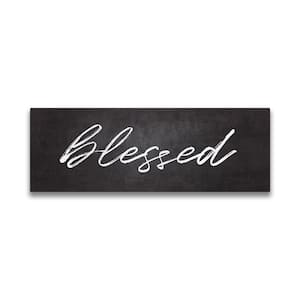 "Blessed" by WGI Gallery Unframed Thanksgiving Art Print 7 in. x 20 in.