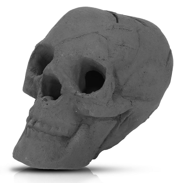 Barton Ceramic Fireproof Skull 8 75 In, How To Make Concrete Skulls For Fire Pit