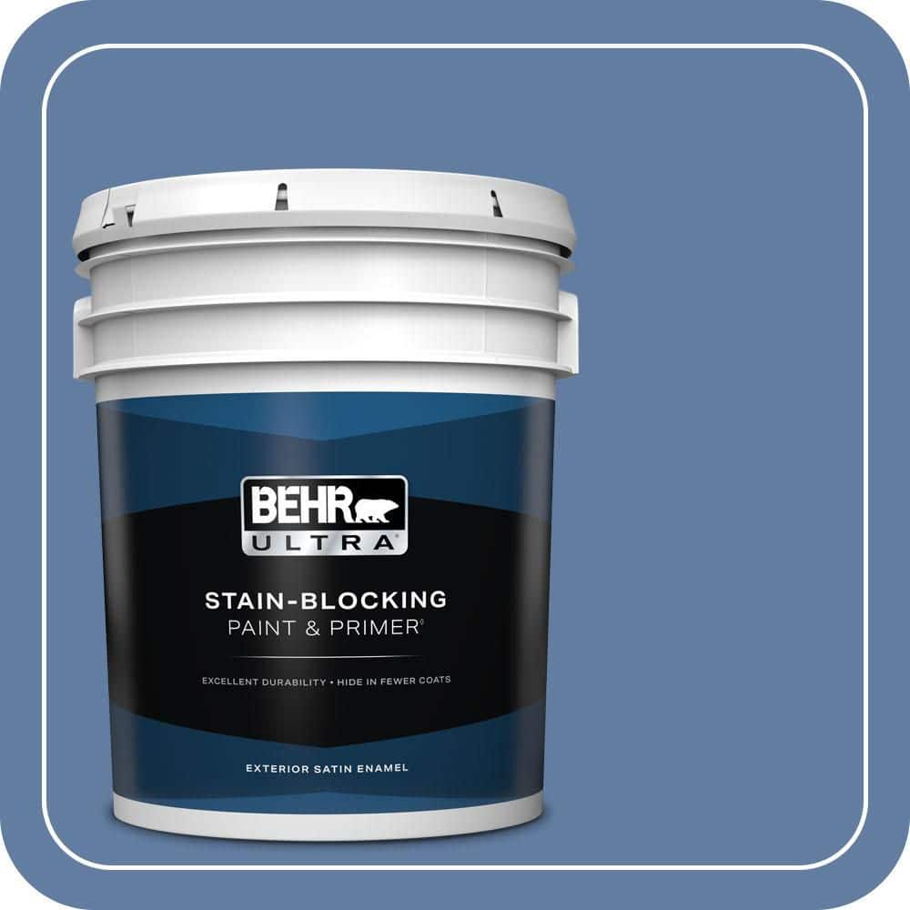 5 gal. #600D-6 Blueberry Patch Satin Enamel Exterior Paint & Primer price history on PriceWatchPro
