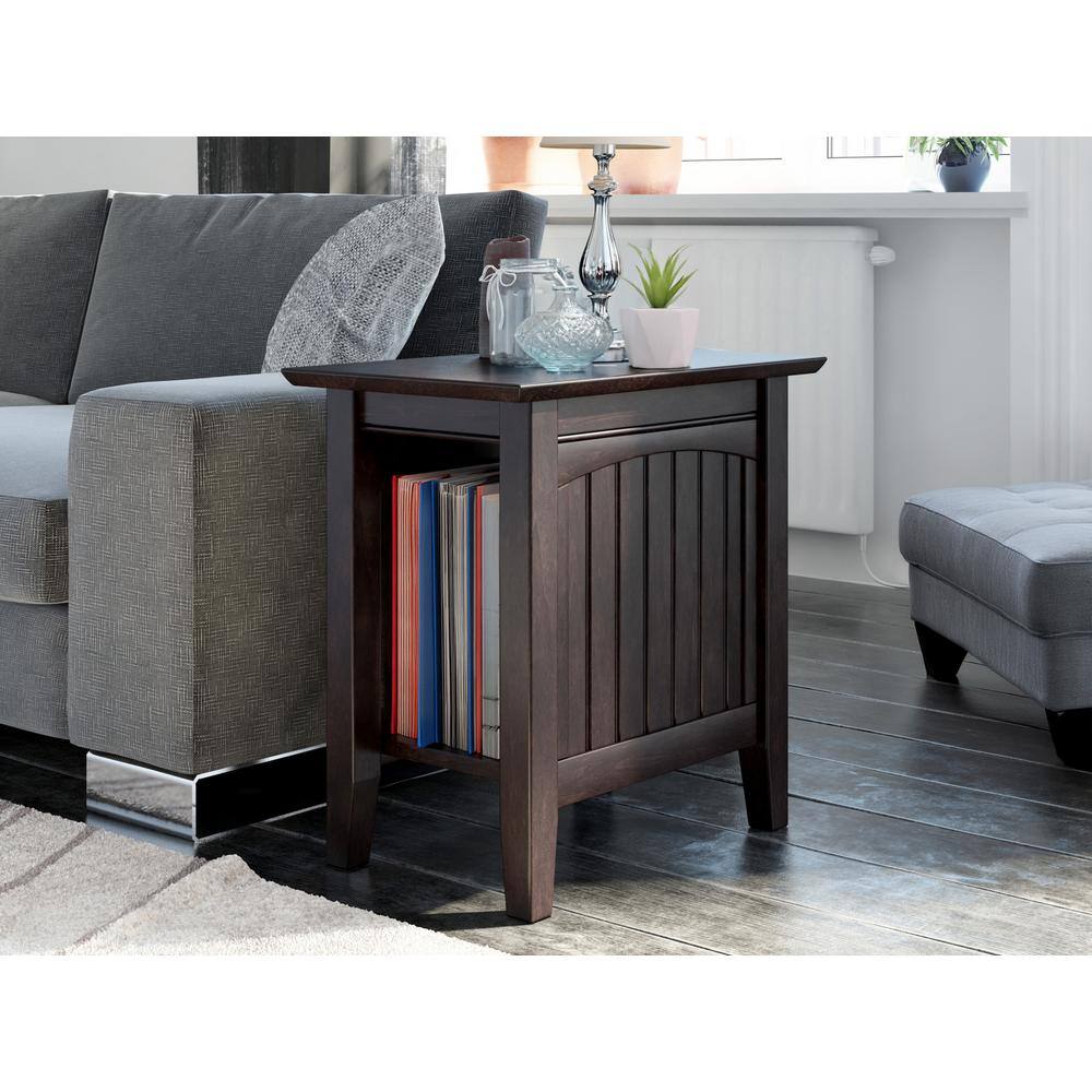 Nantucket White Chair Side Table - thumbnail 3