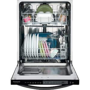 24 in. Smudge Proof Stainless Steel Top Control Built-In Tall Tub Dishwasher with Stainless Steel Tub, 49 dBA