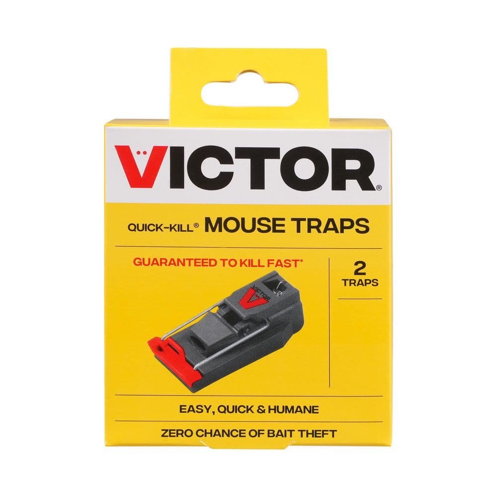 Reviews for Victor Quick-Kill Indoor/Outdoor Mouse Trap (2-Pack