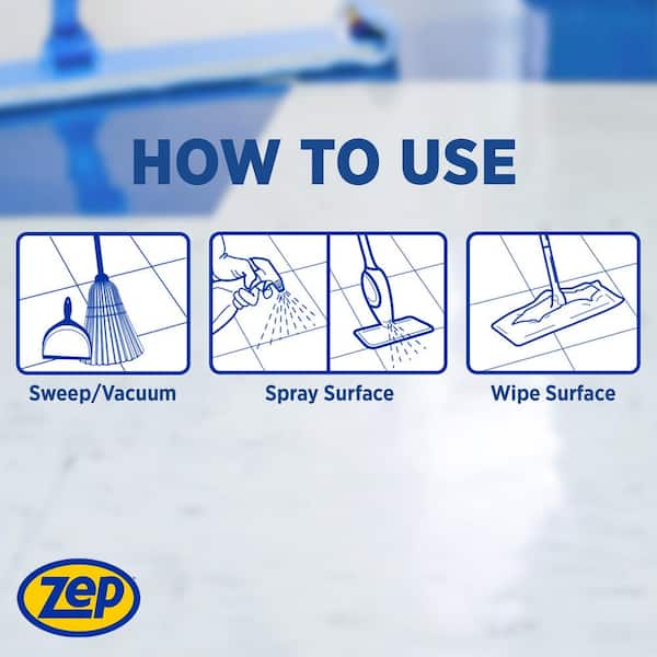 ZEP 1 Gal. Multi-Surface Floor Cleaner ZUMSF128 - The Home Depot