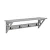Alaterre Furniture Coventry Gray Coat Hook with Shelf ANCT0940 - The Home  Depot