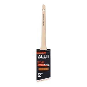 Premium 2 in. Polyester Trylon Thin Angled Sash Paint Brush