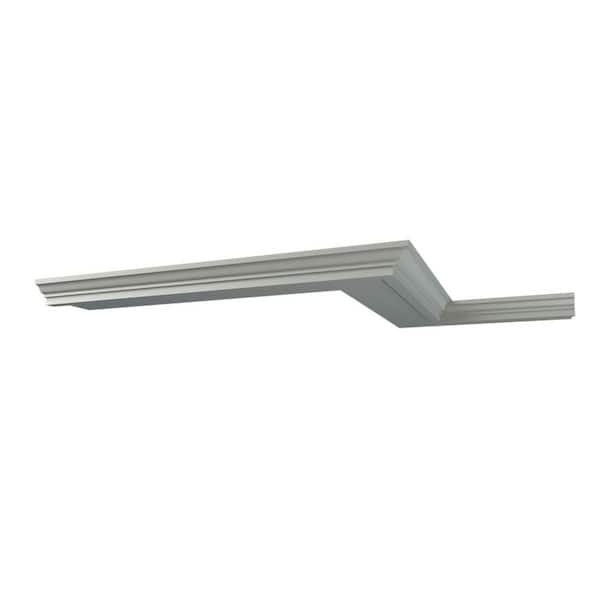 Alora 6.125 in. D x 6.125 in. W x 96 in. L Polyurethane Crown Moulding
