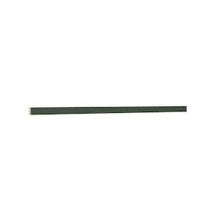 Designer Series Melvern 2 in. W x 96 in. H Light Rail Moulding in Forest