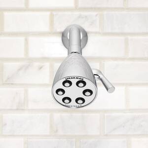 Speakman SR-2252-MB 3-Spray Fixed Showerhead – Matte Black – 2.5 GPM – Round