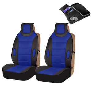 Leatherette 47 in. x 23 in. x 1 in. Front Seat Cushions