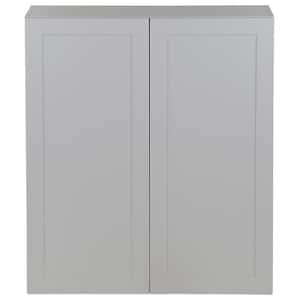 Cambridge Gray Shaker Assembled Wall Kitchen Cabinet (36 in. W x 12.5 in. D x 42 in. H)