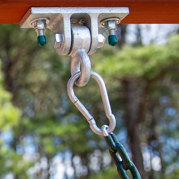 Gorilla Playsets Iron Swing Hangers (Pair) 11-4012 - The Home Depot