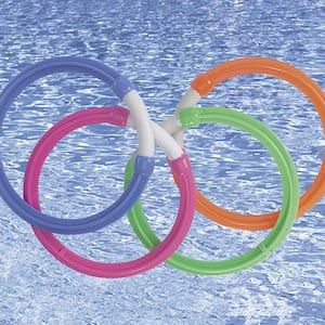 Multiple Colors Round Dive Rings for Swimming Pools