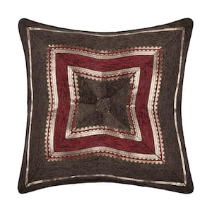 Chandler Polyester 18 in. Square Decorative Throw Pillow 18 x 18 in.