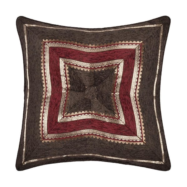 Unbranded Chandler Polyester 18 in. Square Decorative Throw Pillow 18 x 18 in.