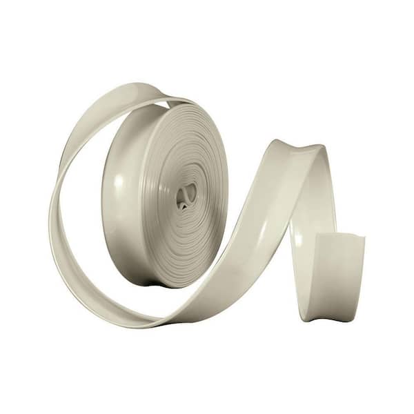 Camco 1 in. x 25 ft. Vinyl Insert in Colonial White