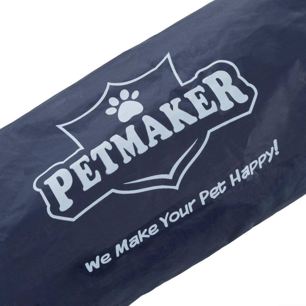 Large Navy Blue Elevated Outdoor Waterproof Pet Bed