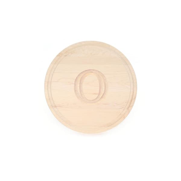 BigWood Boards Round Maple Cheese Board O