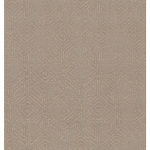 Starlore - Boardwalk - Brown 39.3 oz. Nylon Pattern Installed Carpet