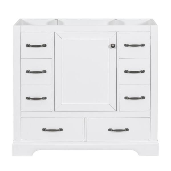 JimsMaison 36 in. W x 18 in. D x 33 in. H Freestanding Bath Vanity