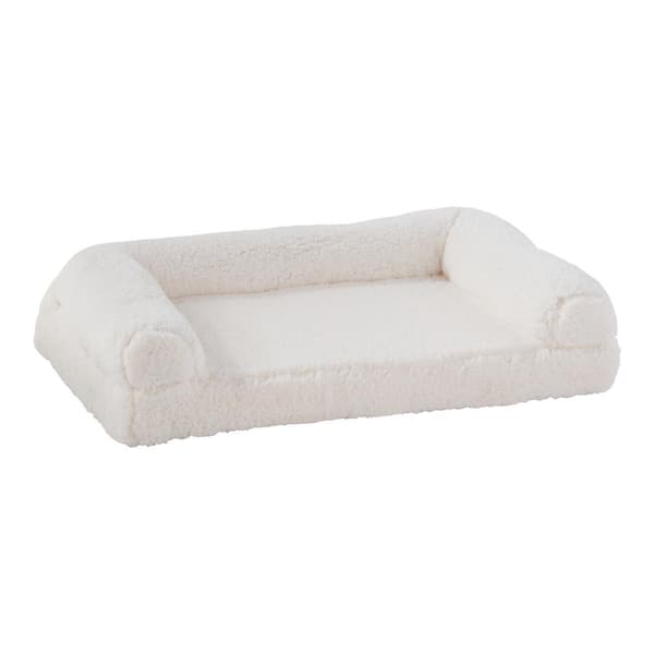 Happy Hounds Millie Large Snow Sherpa Sofa Dog Bed