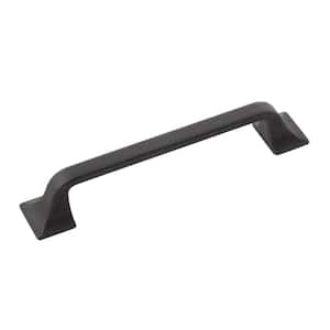 Forge Collection 128 mm Black Iron Cabinet Drawer and Door Pull