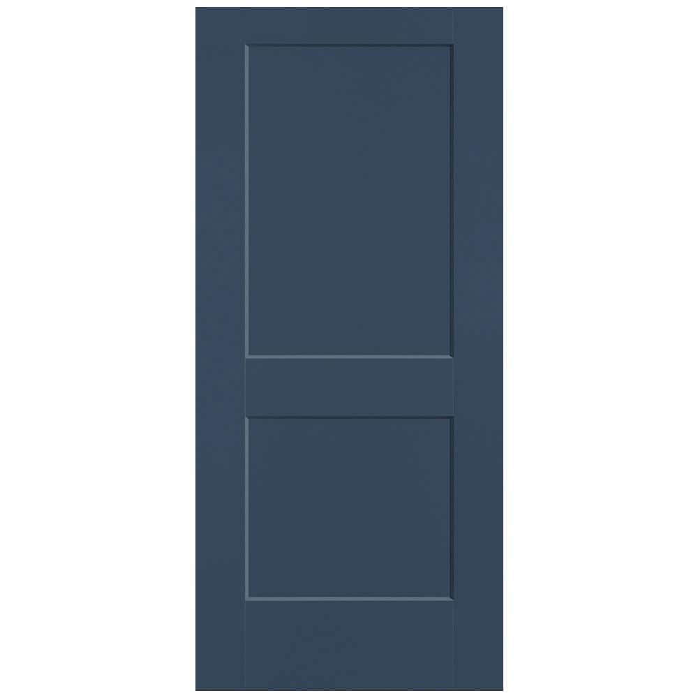 36 in. x 80 in. 2-Panel Logan Single Bore Hollow Core Night Tide Molded Composite Interior Door Slab price history on PriceWatchPro