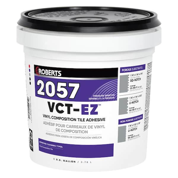 ROBERTS 1 Gal. (4 qt.) Vinyl Composition Tile Floor Adhesive