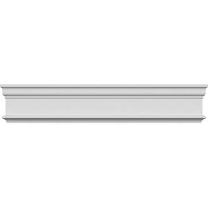 1-1/8 in. x 39 in. x 4-5/8 in. Polyurethane Holmdel Crosshead Moulding