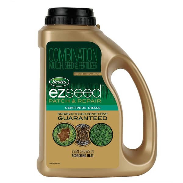 Scotts EZ Seed Patch and Repair Centipede Grass 3.75 lbs., with Mulch, Centipede Grass Seed and Fertilizer, Grows in Heat