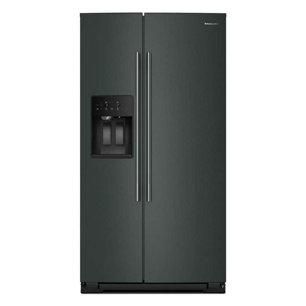 35.5 in. 20.8 cu. ft. Counter Depth Side-by-Side Refrigerator in Juniper with Exterior Ice and Water Dispenser price history on PriceWatchPro