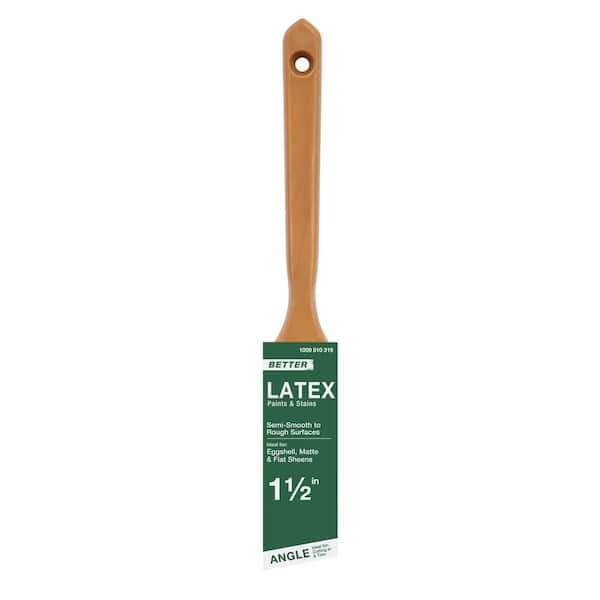 PRIVATE BRAND UNBRANDED Better 1.5 in. Polyester Angle Sash General Purpose Paint Brush