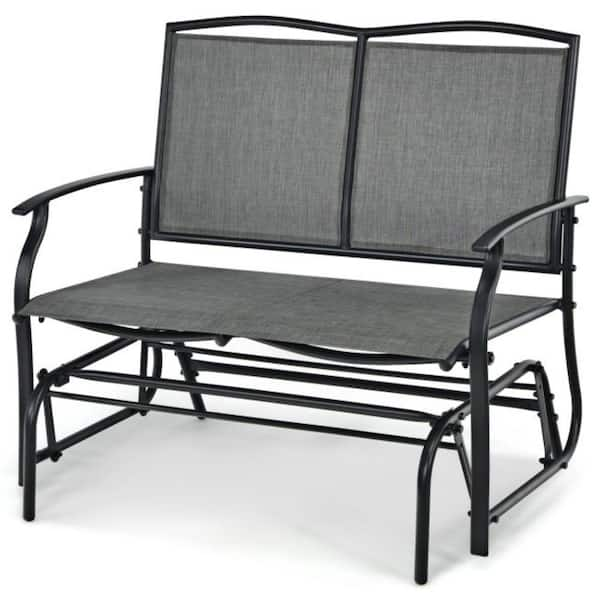 Home depot glider bench hot sale