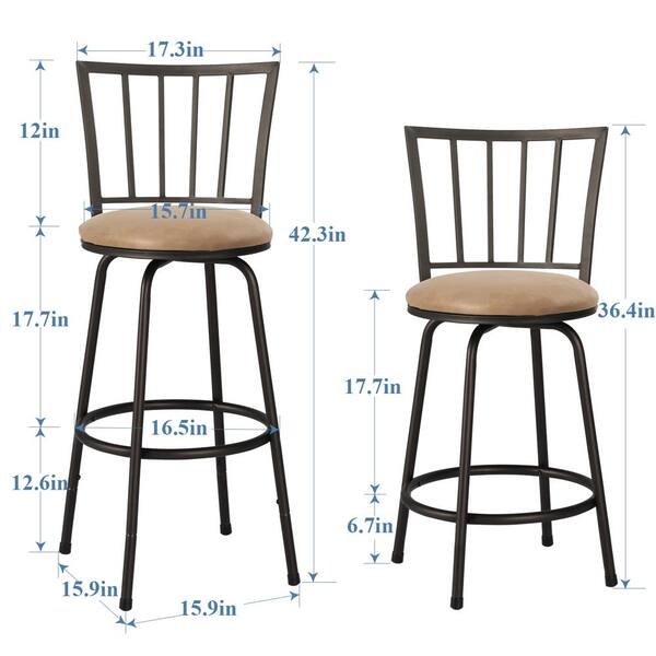 robinson adjustable height barstool