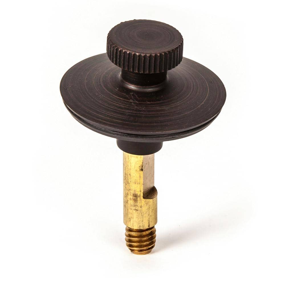 Oil Rubbed Bronze Universal Lift n Turn Bathtub Drain Stopper with Hair Catcher