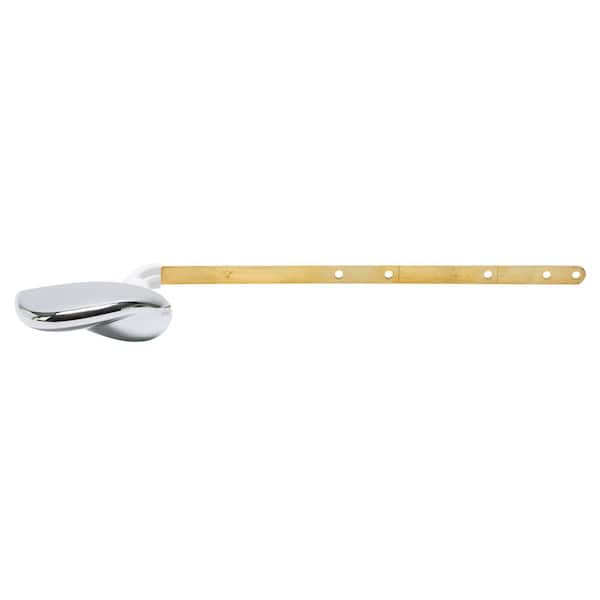 Fluidmaster Universal Curved Toilet Tank Lever in Chrome